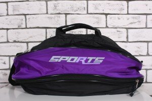 Спортивная сумка фиолетовая