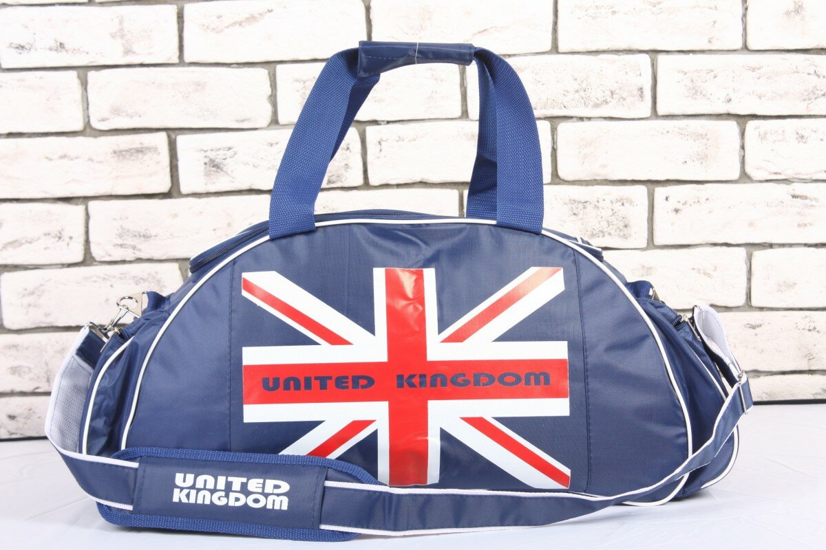 Спортивная сумка Англия синяя