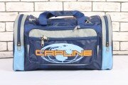 Дорожная мужская спортивная сумка синяя