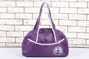 Спортивная женская сумка для фитнеса фиолетовая
