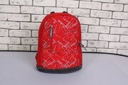 Красный рюкзак городской