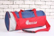 Спортивная сумка батон Россия красная